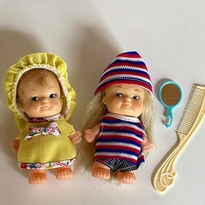 VTG 1966 Uneeda Pee Wee Dolls